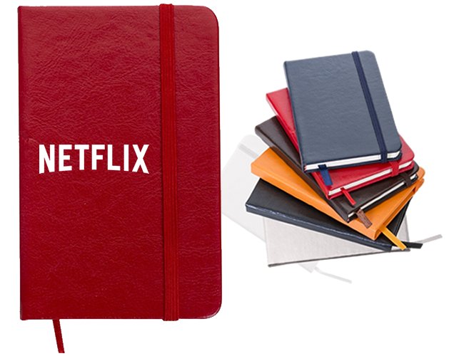 Caderno Personalizado A4 no Tema Netflix